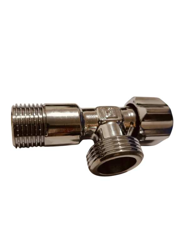 Кран кутовий FADO S.r.l вентильний ЗЗ 1/2''x3/4'' (KZ63)