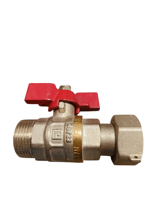 Кран кульовий FADO S.r.l з накидною гайкою PN40 20 ЗВ 3/4" (KG02)