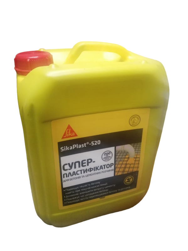 Добавка до бетону SikaPlast 520 UA 10 кг (403330)