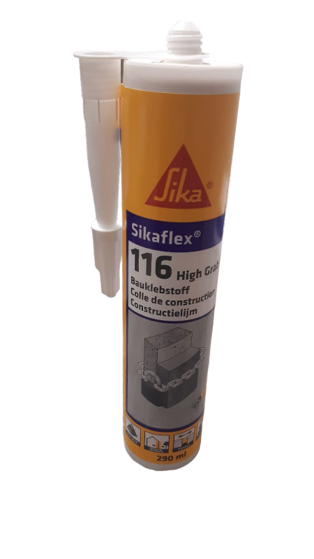 Конструкционный клей с высокой хваткой SikaFlex-116 High Grab 290мл.