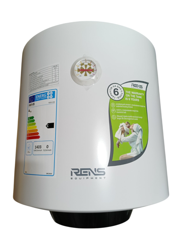 Бойлер круглий Rens RE50-15B мокрий тен 50 л 1500 Вт (000312)