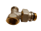 Кран радиаторный FADO S.r.l угловой нижний 1/2'' (RN02)