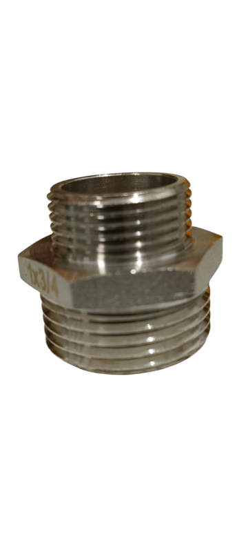 Ніпель редукційний REIGER нікель 1х3/4" (0253)