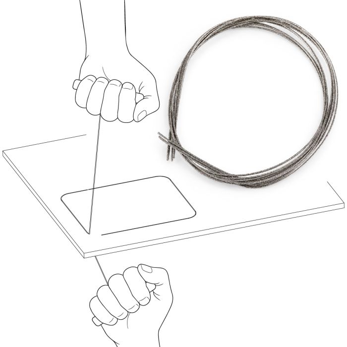Алмазний дріт (набір 5 шт.) 0,5*300 Cord 0,5