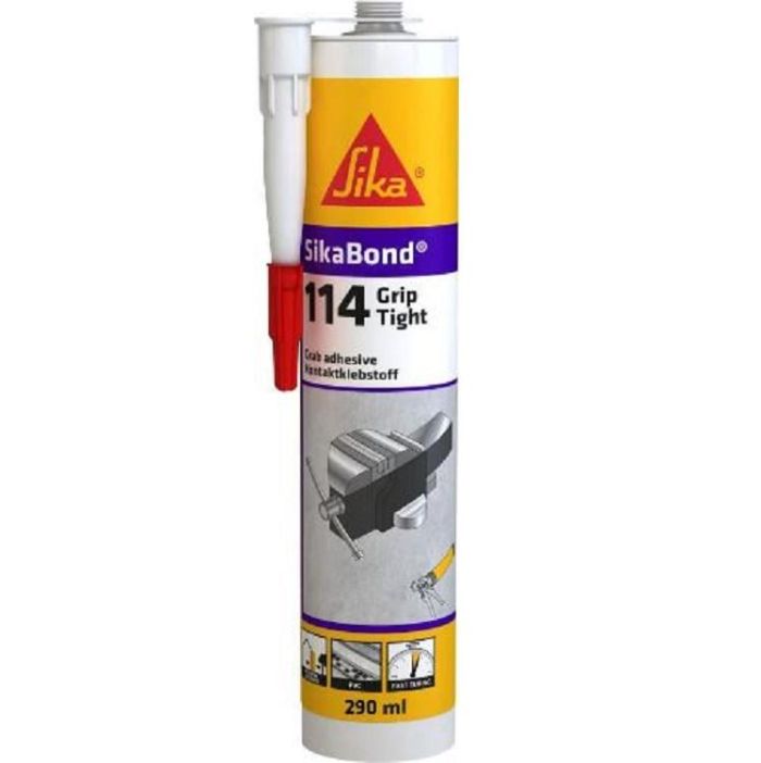 Клей SikaBond 114 Grip Tight картридж 290 мл (561316)