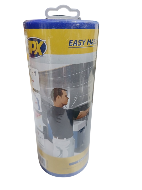 Плівка захисна з малярною стрічкою у дозаторі 2700 мм х 16 м (DE270016)