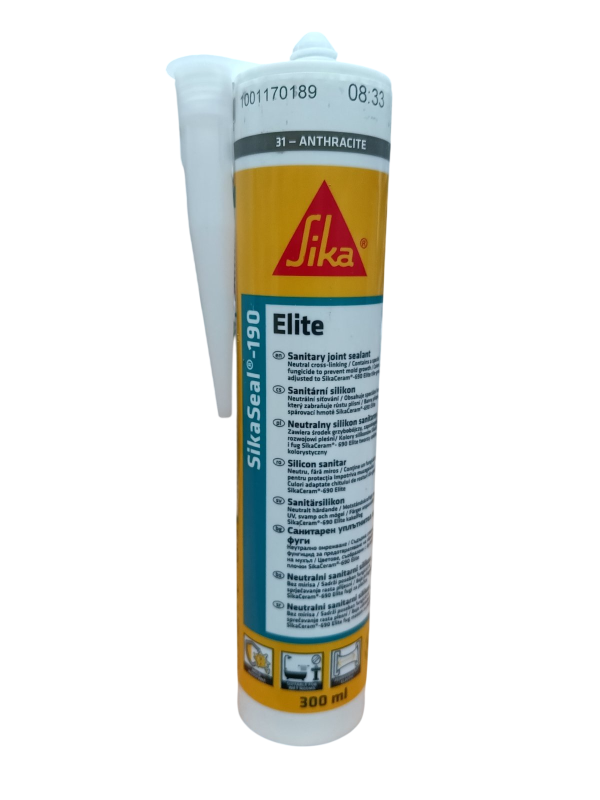 Герметик силиконовый НЕЙТРАЛЬНИЙ  SikaSeal-190 (Антрацит)