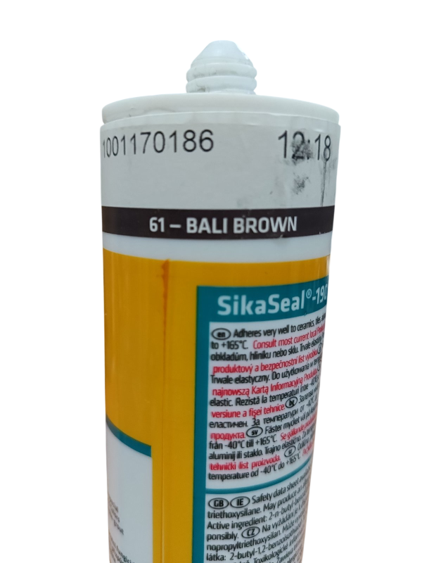 Герметик силиконовиый НЕЙТРАЛЬНИЙ  SikaSeal-190 (Коричневый) bali brown 61