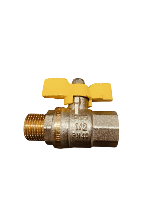 Кран кульовий FADO S.r.l газ 15 ЗВ 1/2" (GB11)