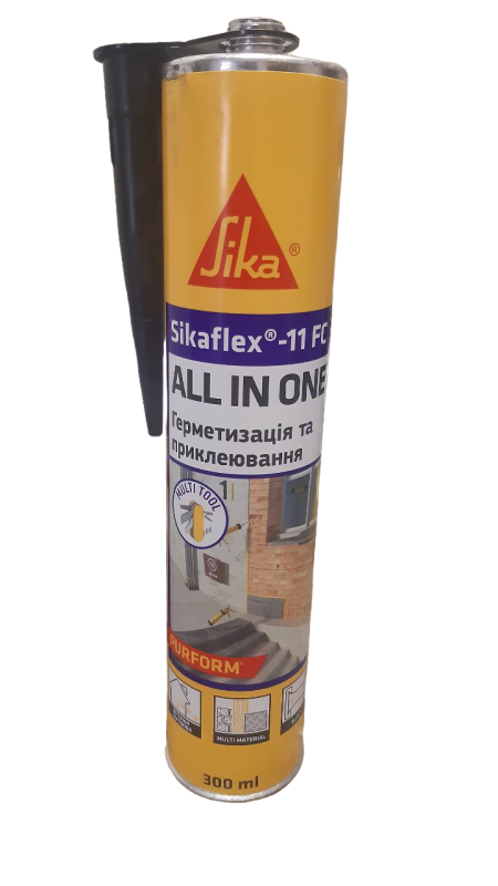 Клей-герметик Sikaflex-11FC+ картридж 300 мл чёрный (89443)