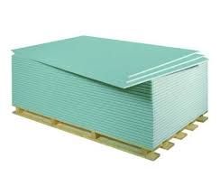 Гипсокартон влагостойкий Knauf 2500x1200х12,5 мм 3 кв. м