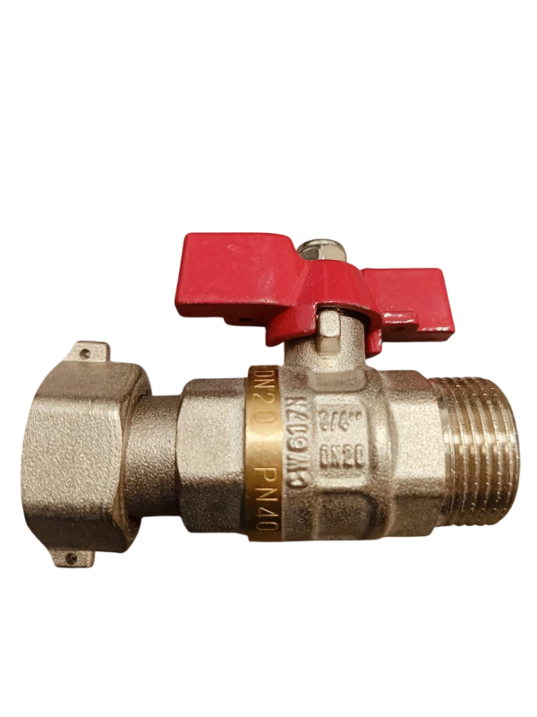 Кран кульовий FADO S.r.l з накидною гайкою PN40 20 ЗВ 3/4" (KG02)