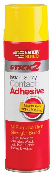 Універсальний контактний клей Everbuild Spray Contact Adhesive
