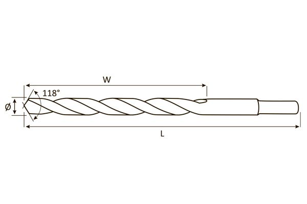Свердло по металу HSS поліроване Ø5.0мм (pvc, КРАТНО 10шт) SIGMA (1169431)