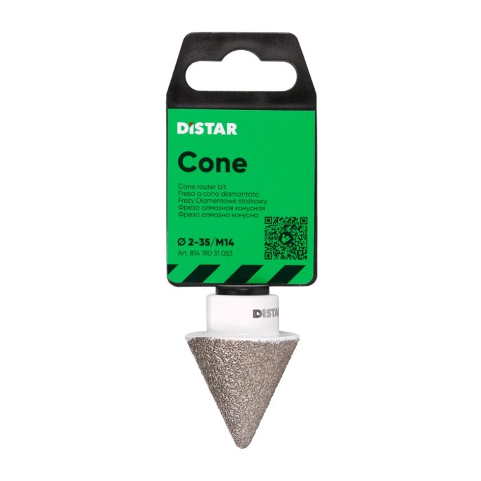 Фреза алмазная конусная Cone 2-35/M14 с