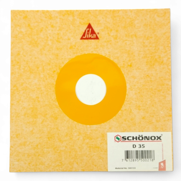 Элемент уплотнения для вывода коммуникации SCHONOX D35 настенный 180x180 мм (14545038)
