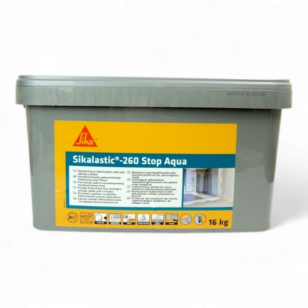 Гидроизоляционное покрытие жидкое Sikalastic 260 Stop Aqua 16 кг (705313)