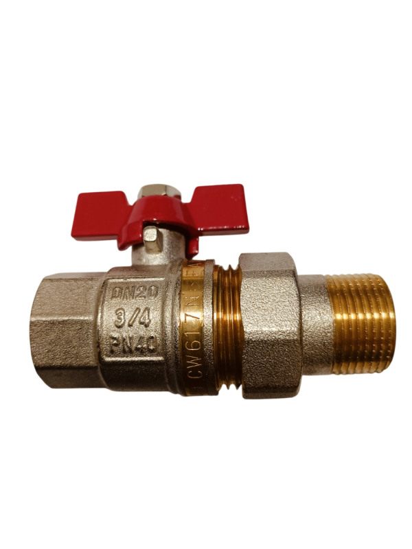 Кран кульовий зі згоном FADO S.r.l Classic PN40 20 ЗВ 3/4" (KA12)