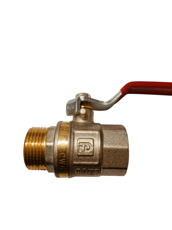 Кран кульовий FADO S.r.l Classic PN40 25 ЗВ ручка 1'' (KNR13)