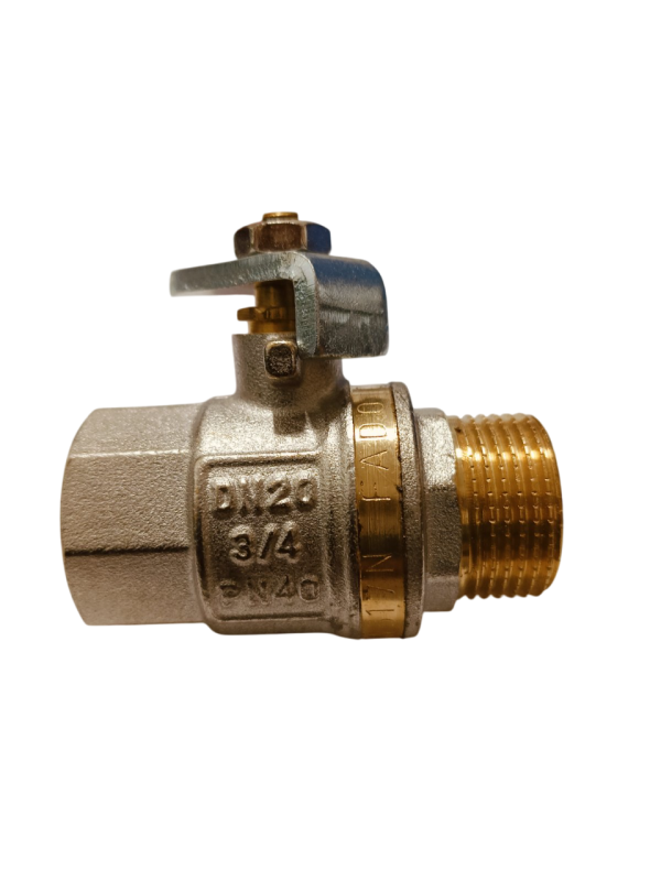 Кран кульовий FADO S.r.l Classic PN40 25 ЗВ ручка 1'' (KNR13)