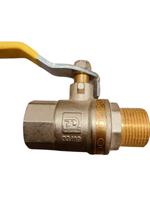 Кран кульовий FADO S.r.l газ 20 ЗВ ручка 3/4" (GR12)