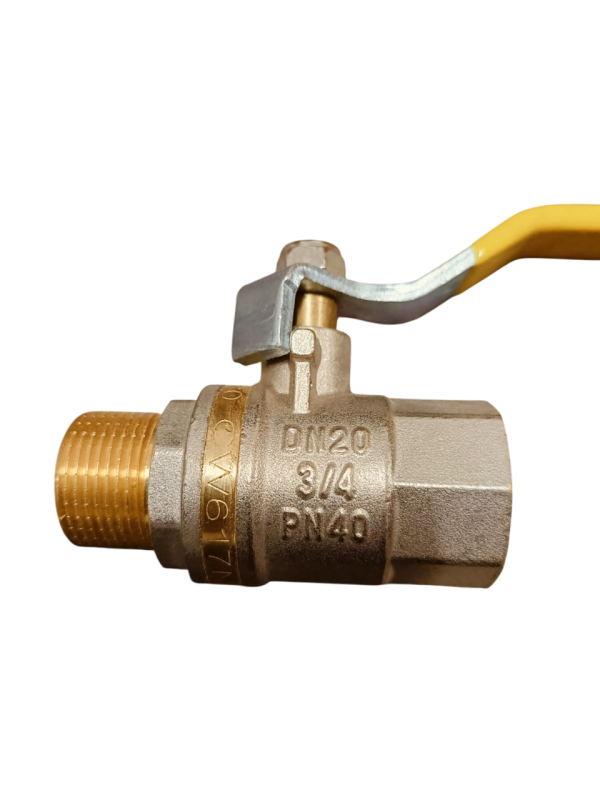 Кран кульовий FADO S.r.l газ 20 ЗВ ручка 3/4" (GR12)