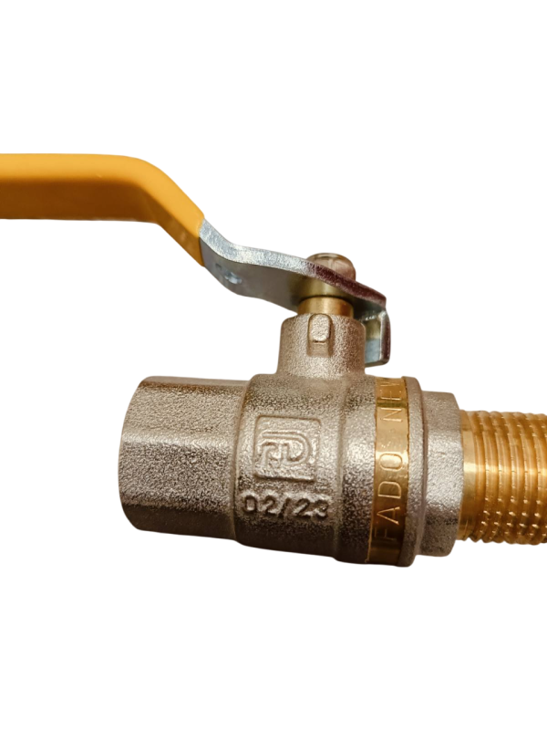 Кран кульовий FADO S.r.l газ 20 ЗВ ручка 3/4" (GR12)