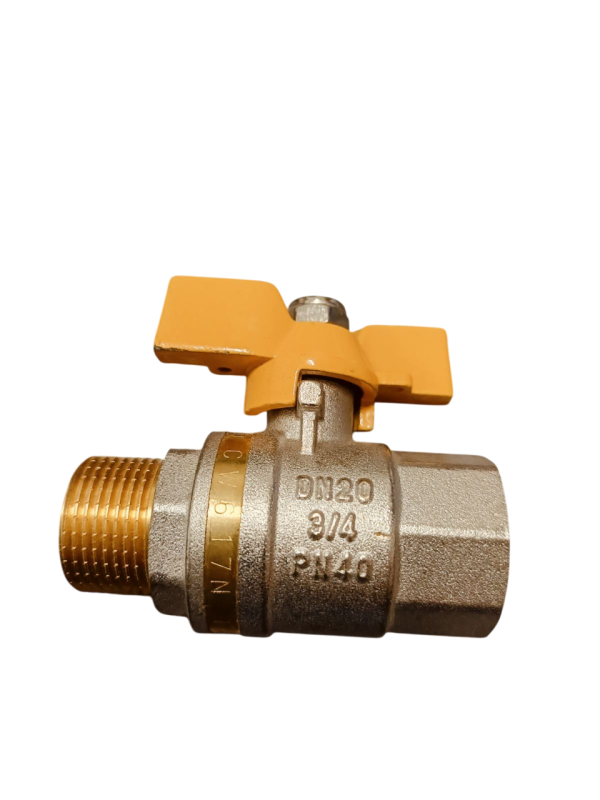 Кран кульовий FADO S.r.l газ 20 ЗВ 3/4" (GB12)