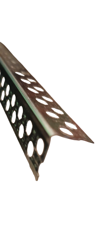 Куточок перфорований алюмінієвий 19x19 мм 3 м (0208)