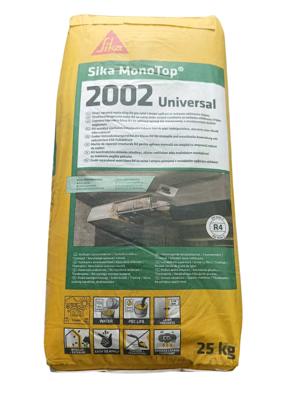 Ремонтна суміш швидка R4 Sika Monotop-2002 25кг