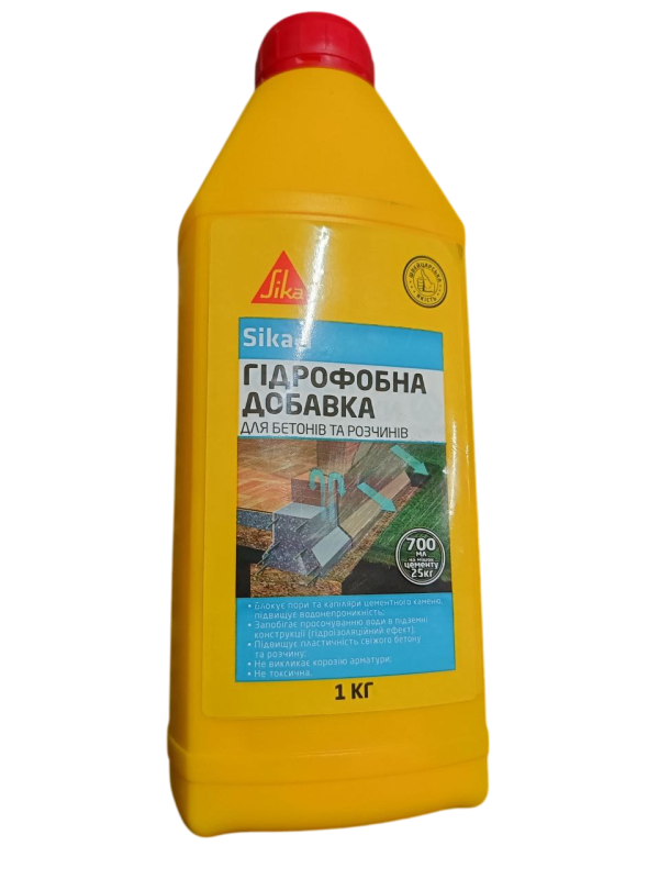Добавка к растворам Sika 1 Moerteldicht гидрофобизирующая 1 кг (132153)