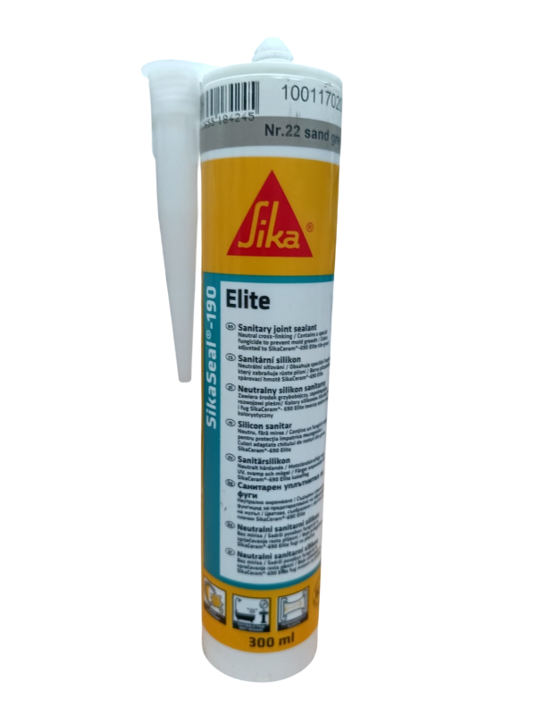 Герметик силиконовый НЕЙТРАЛЬНИЙ  SikaSeal-190 (Песочно-серый) sand grey