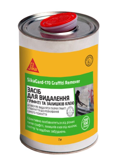 Змивка граффіті та залишків клеїв Sikagard-170  1л