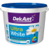 Краска интерьерная для стен и потолков белоснежная DekArt Ultra White 4кг